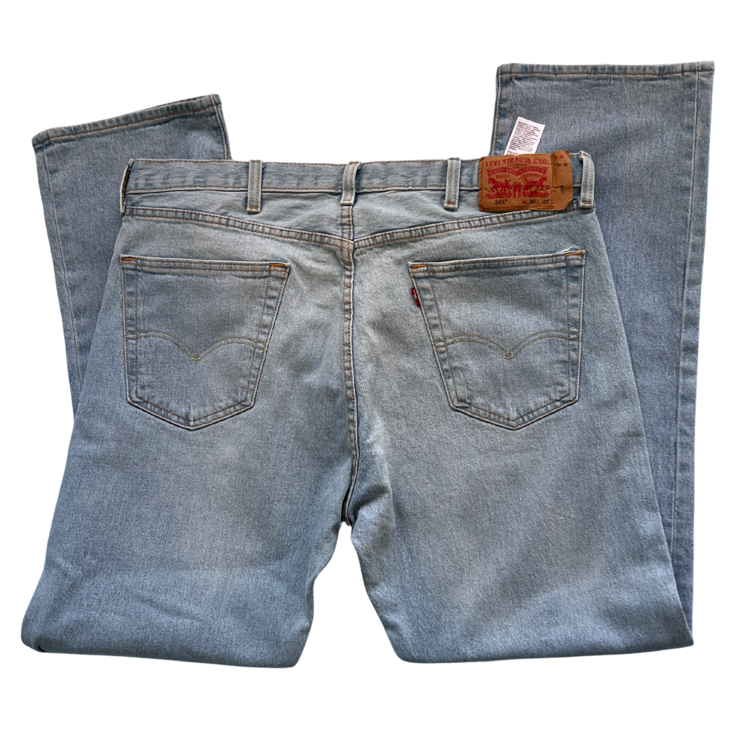 Jeans Levi's® 501® pour hommes Bleu Clair - taille W38 L32