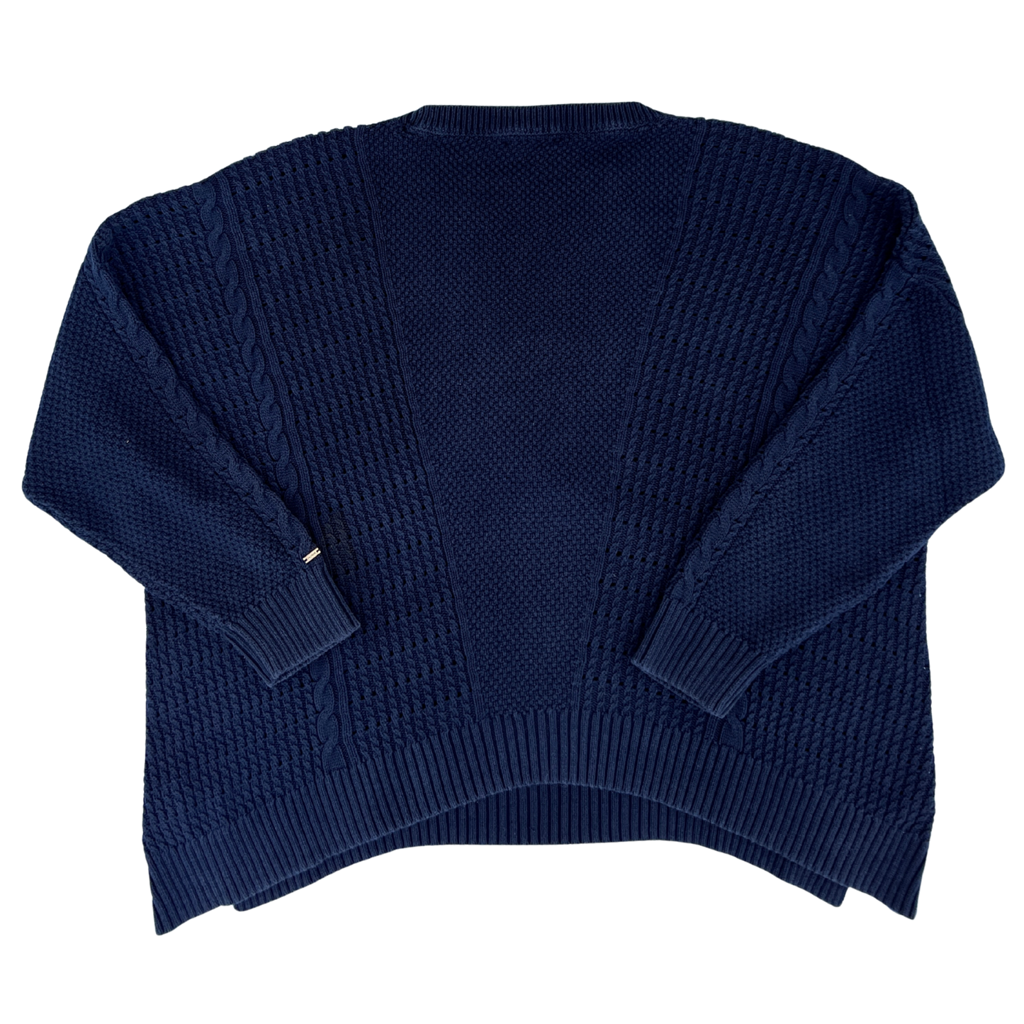 Pull Tommy Hilfiger bleu foncé pour femmes - Taille XXL