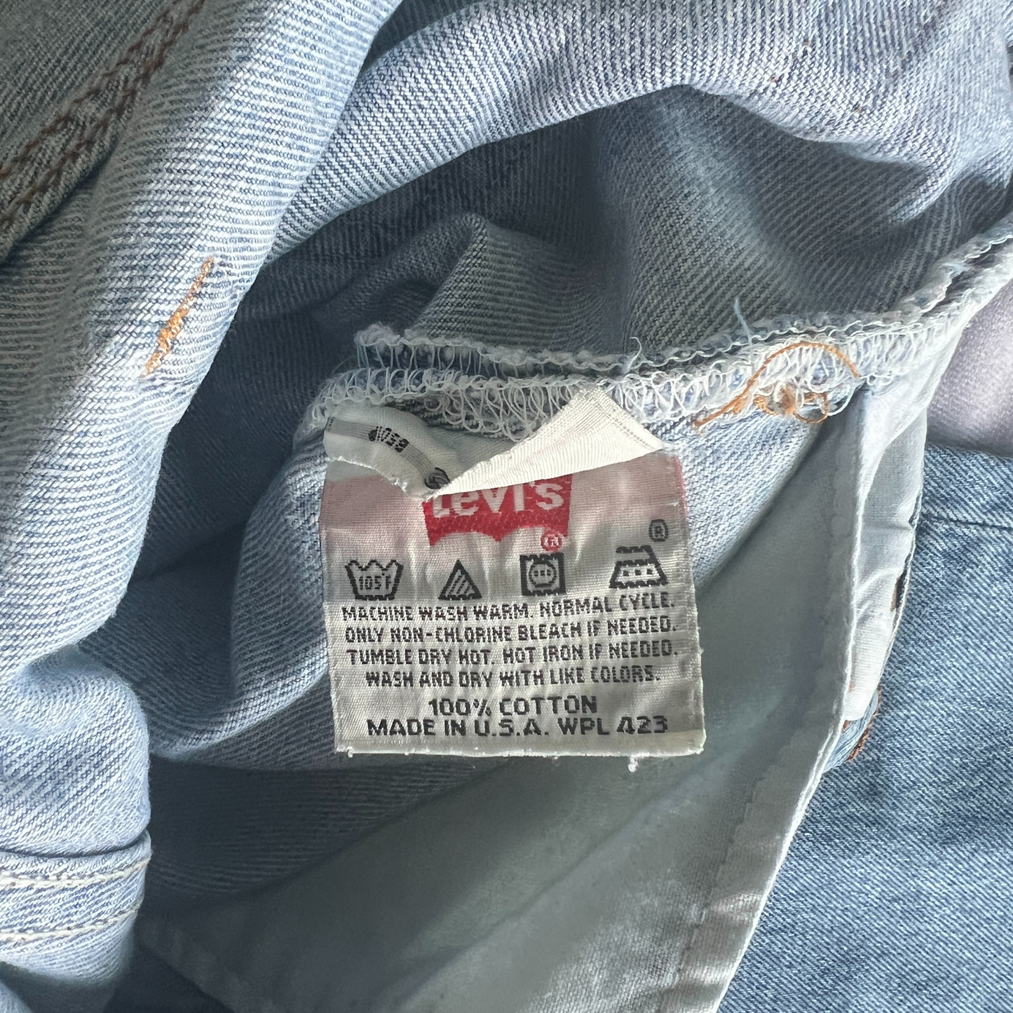 Jeans Levi's® 501® pour hommes Bleu - taille W36 L30