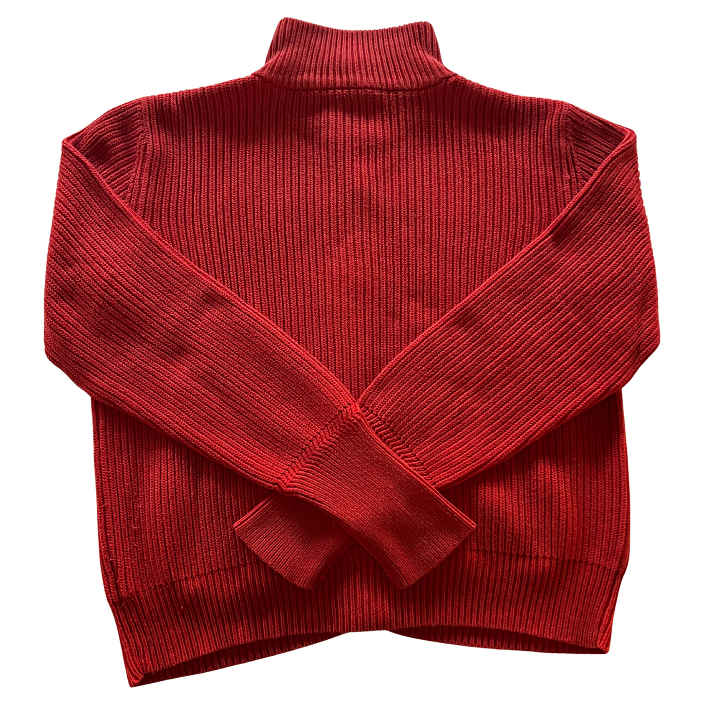 Pull Ralph Lauren boutonné rouge pour femmes - taille M