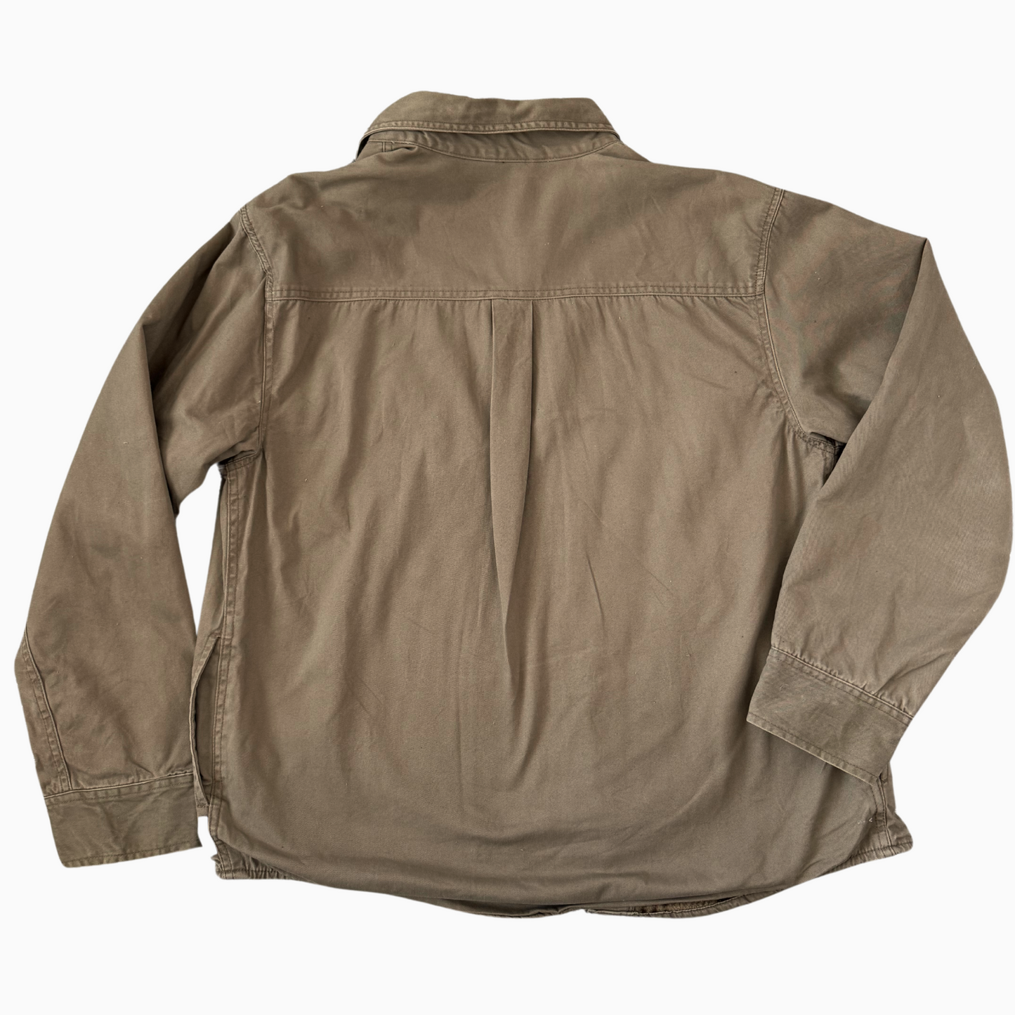 Surchemise matelassée Chaps marron pour hommes - taille L
