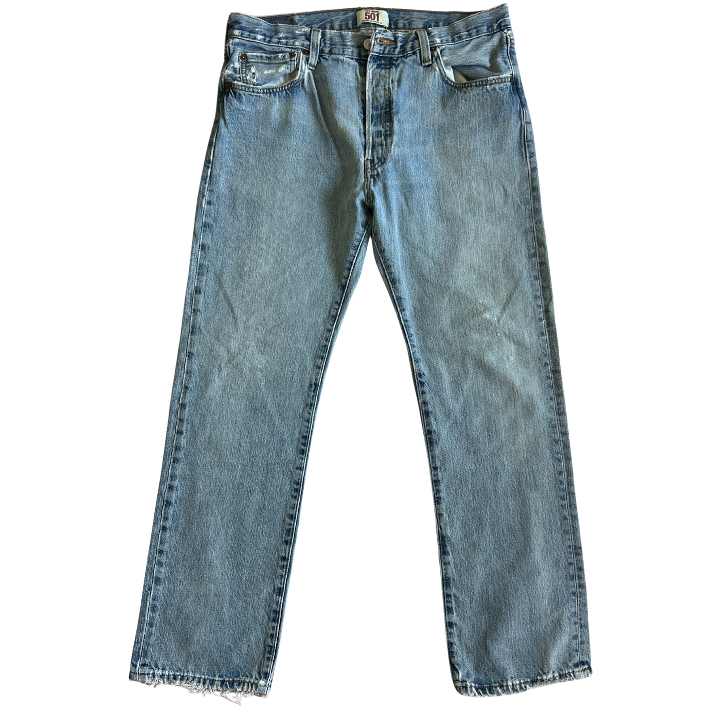 Jeans Levi's® 501® pour hommes Bleu clair - taille W36 L32