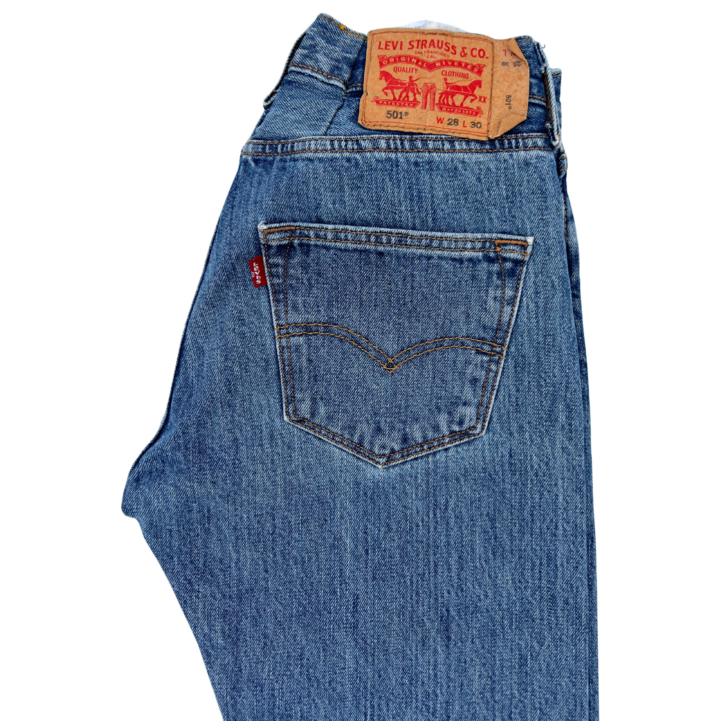 Jeans Levi's® 501® pour hommes Bleu - taille W28 L30