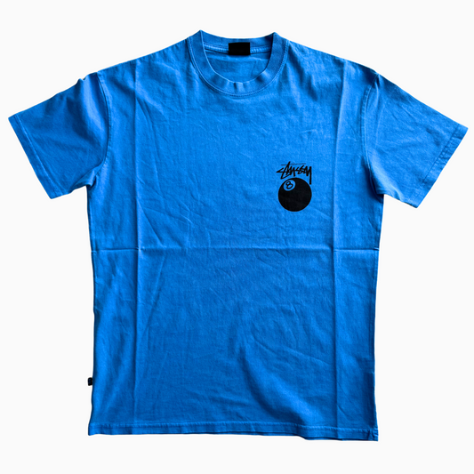 Neuf - T-shirt Stüssy - Bleu 8 ball - taille S ( fits M )