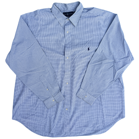 Chemise Ralph Lauren carreaux coupe regular pour hommes - taille XXL