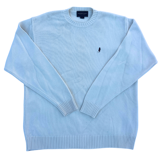 Rare & Vintage - Pull Marlboro Classics blanc pour hommes – Taille L