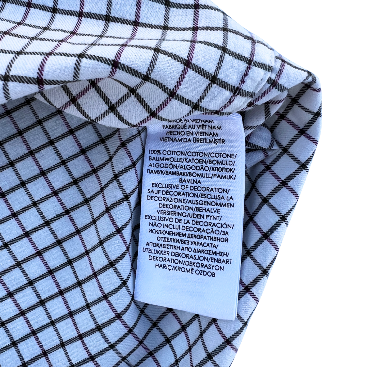 Chemise Ralph Lauren carreaux slim fit pour hommes - taille L