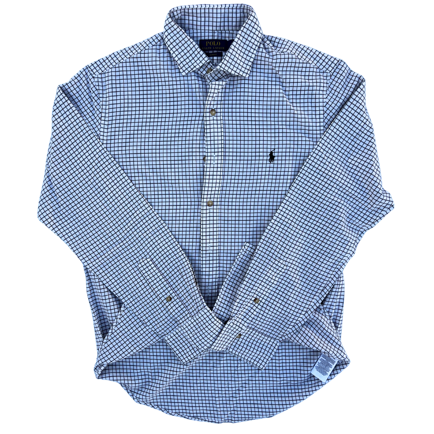 Chemise Ralph Lauren carreaux slim fit pour hommes - taille L