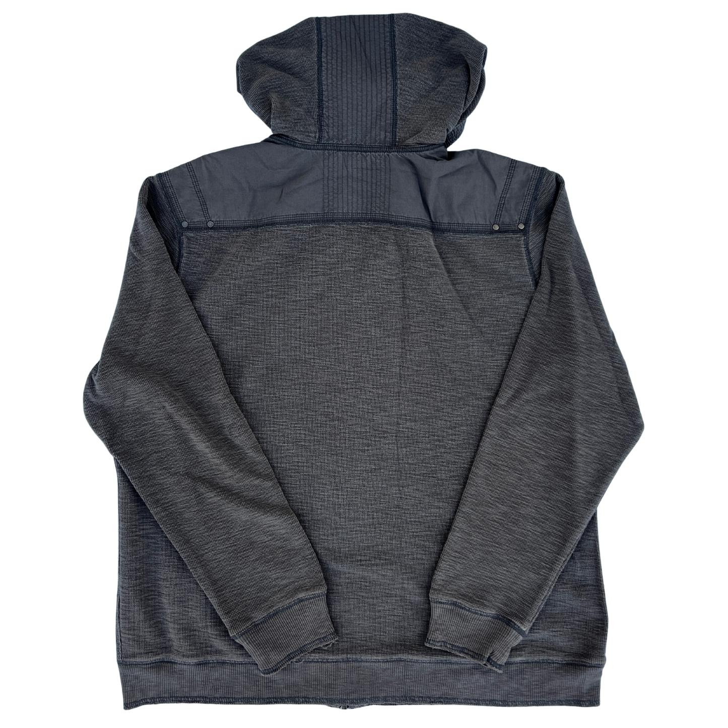 Pull Calvin Klein gris full zip pour hommes - taille XL