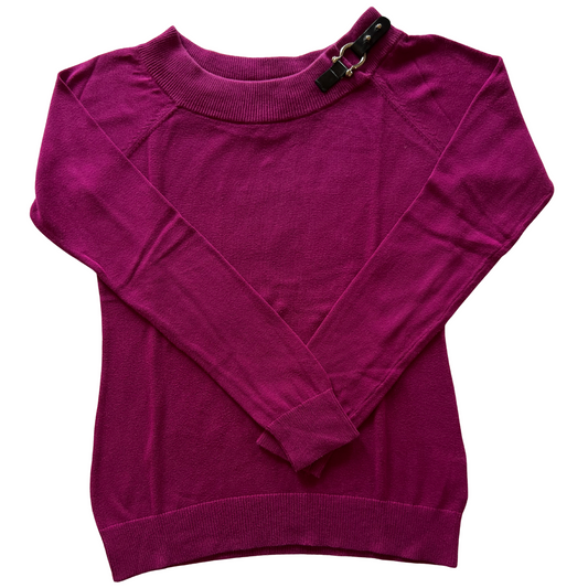 Pull Ralph Lauren Violet col bateau pour femmes - taille XS