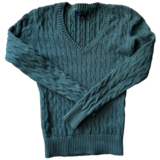 Pull knitwear Tommy Hilfiger Vert - taille S