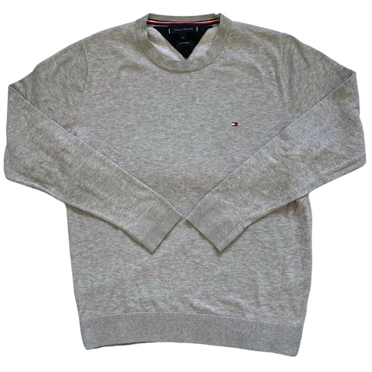 Pull Tommy Hilfiger cotton silk - taille M/S coupe slim