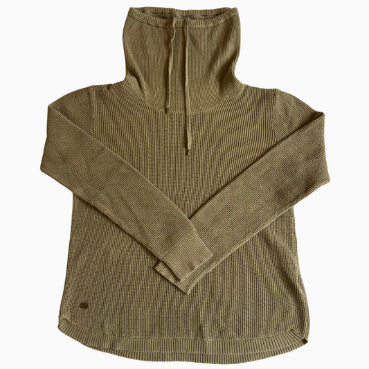 Pull Ralph Lauren col cheminé vert foncé pour femmes - taille M