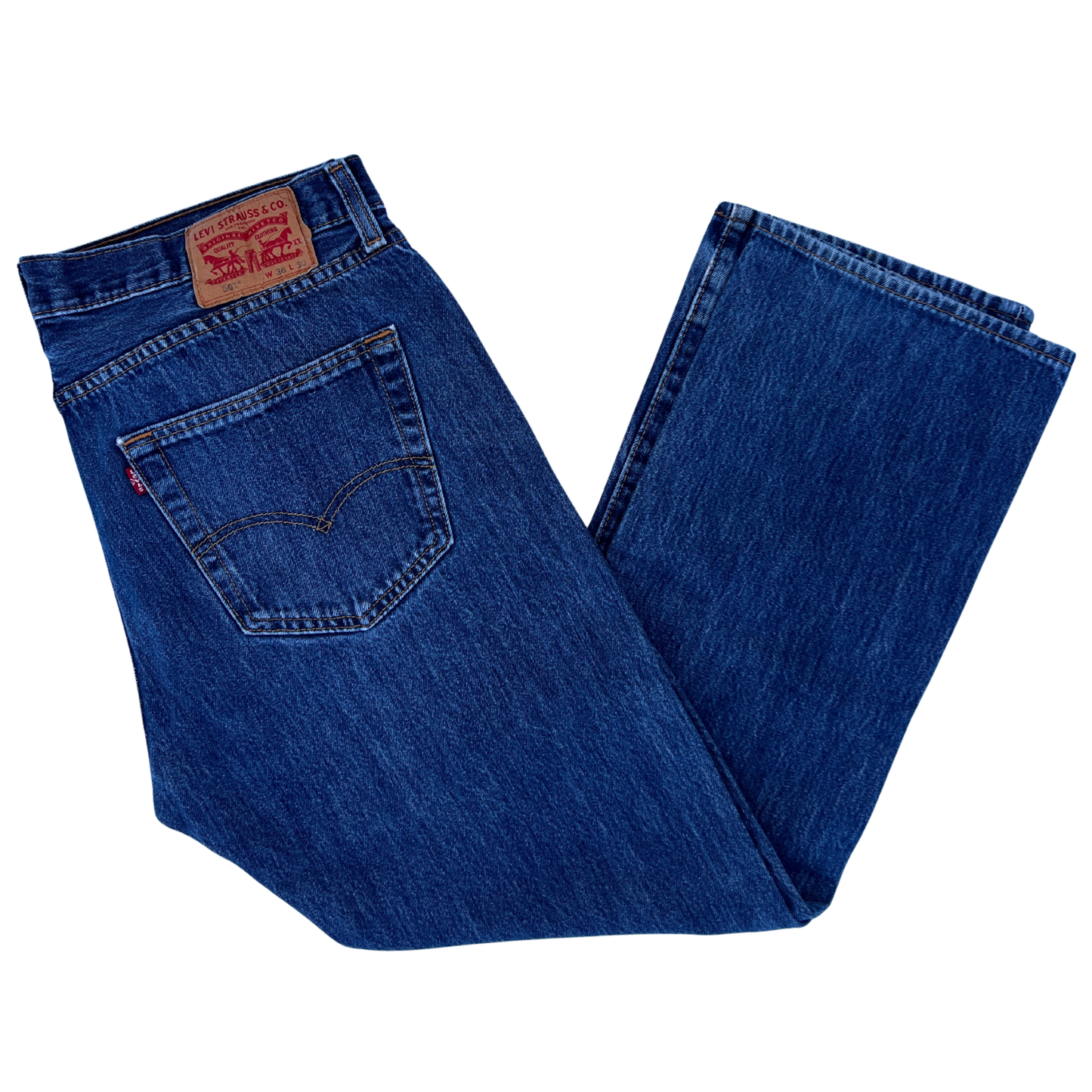 Jeans Levi's 501 bleu pour hommes - taille W36 L29