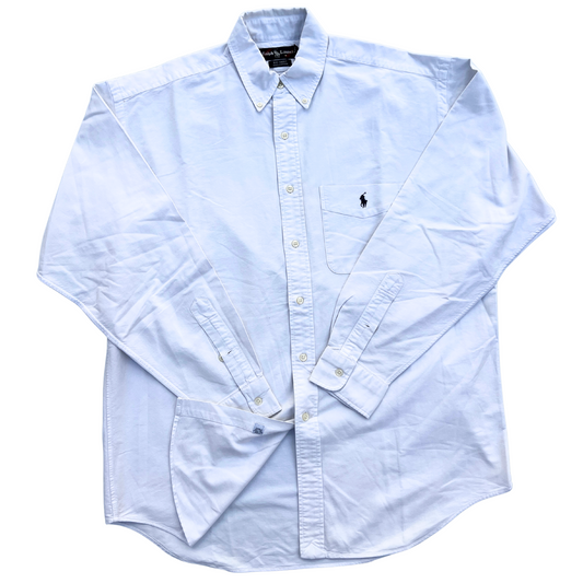 Chemise Ralph Lauren pour hommes Blanche - taille M oversize